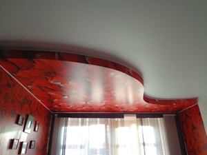 натяжной потолок с фотопечатью