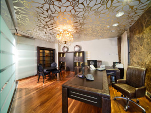 фото натяжного потолка с фотопечатью