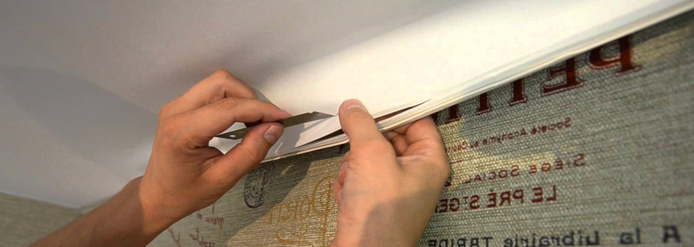 Ремонт натяжных потолков после пореза, залива | Стоимость в Москве